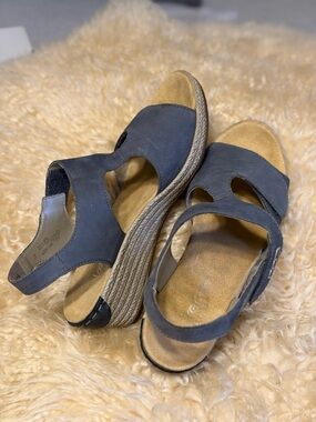 Rieker NIB Espadrille Sandals 39/8